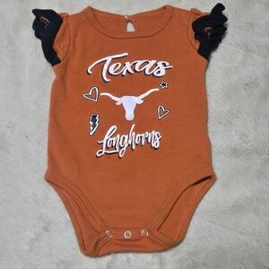 University of Texas Longhorns baby onsie, newborn onsie 0-3m